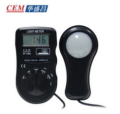 CEM華盛昌便攜式測(cè)光儀照度儀亮度計(jì)光度計(jì)測(cè)光表照度計(jì)DT-1300